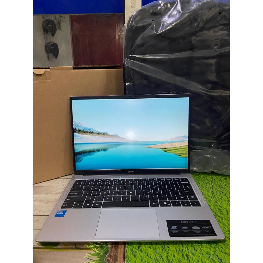 LAPTOP BARU ACER ASPIRE LITE 14 AL14-32P CORE I3-N335 8/512GB LAYAR 14"INCH-IPS HARGA MURAH BERGARAN