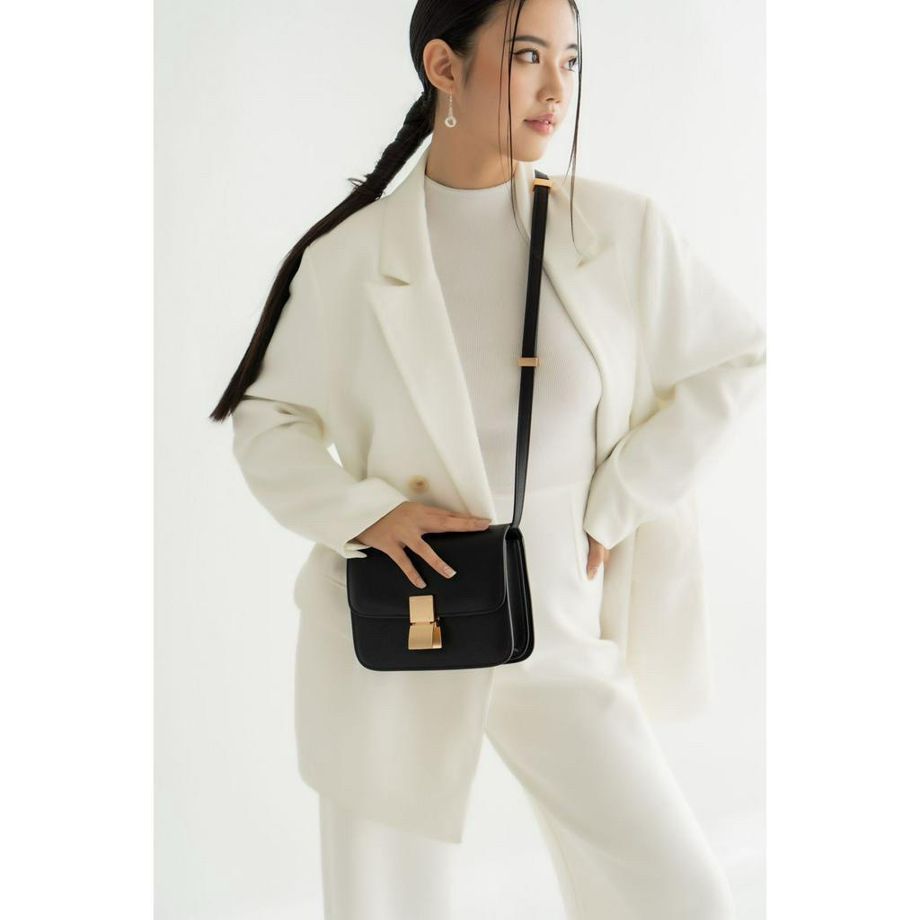 tas selempang celine black