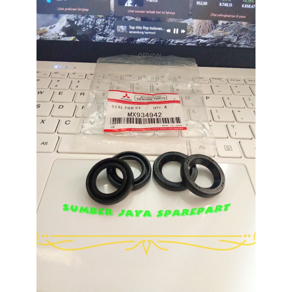 seal injektor canter euro 4 sil injektor canter euro 4 MX934942 (4pcs)