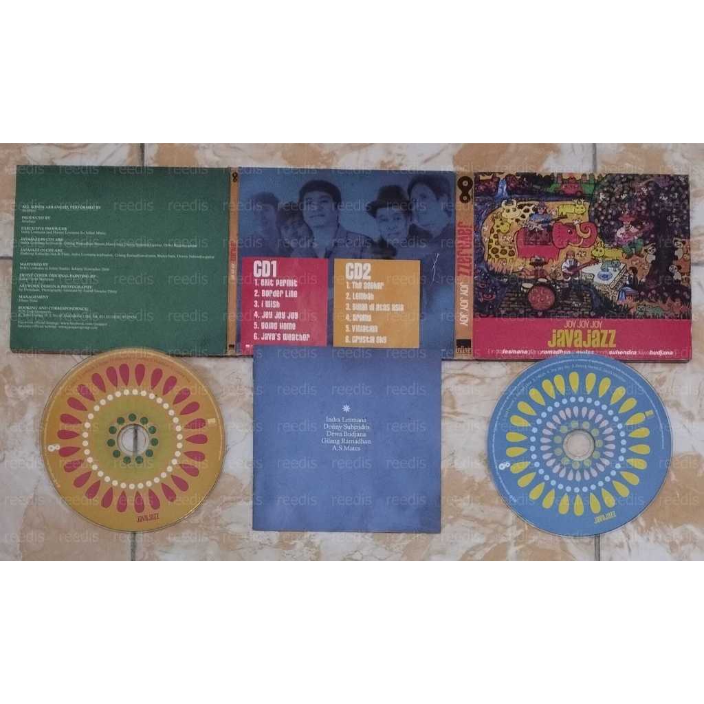 Java Jazz - Joy Joy, 1st press Indonesia - CD