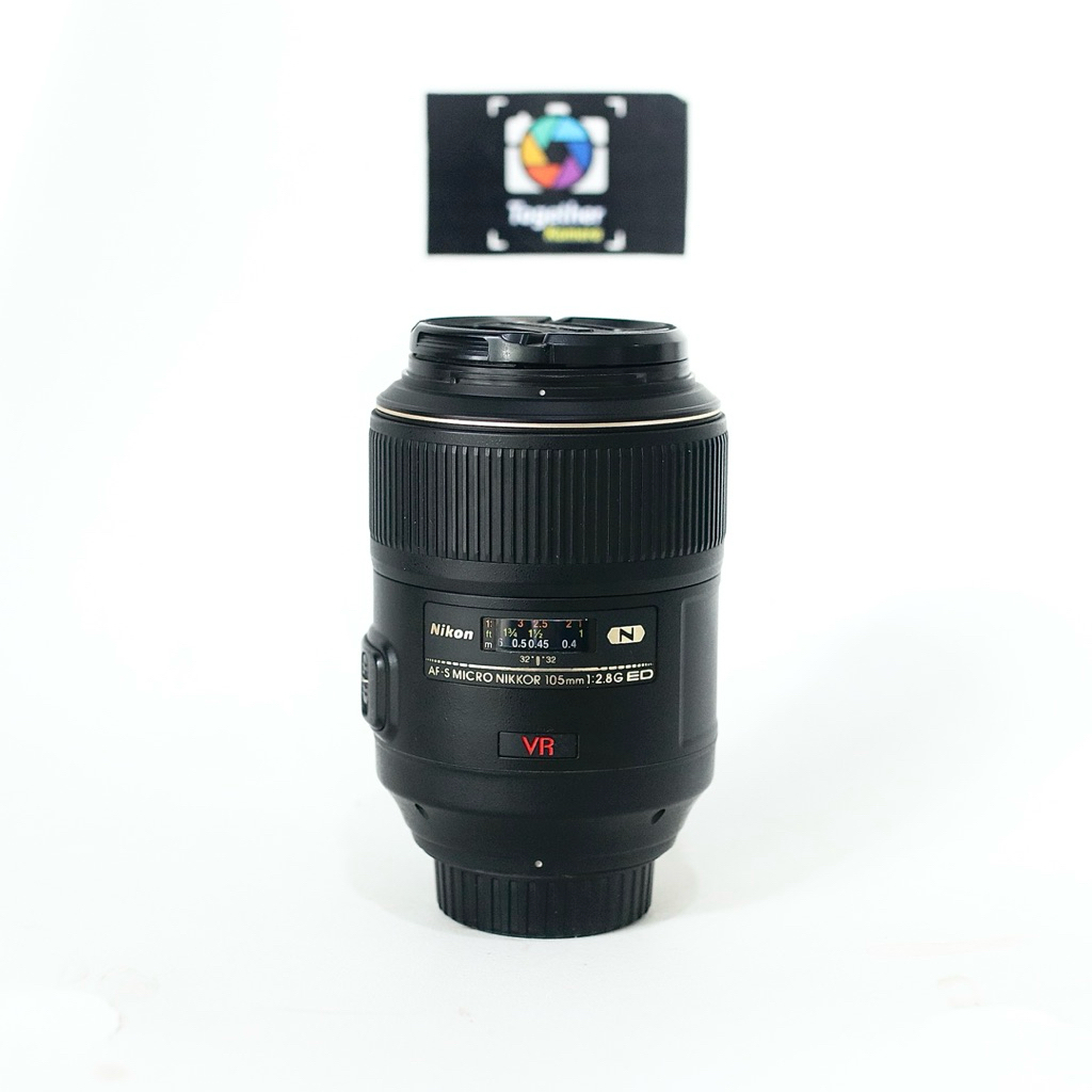 lensa dslr nikon 105mm f2.8 nano vr macro for nikon second