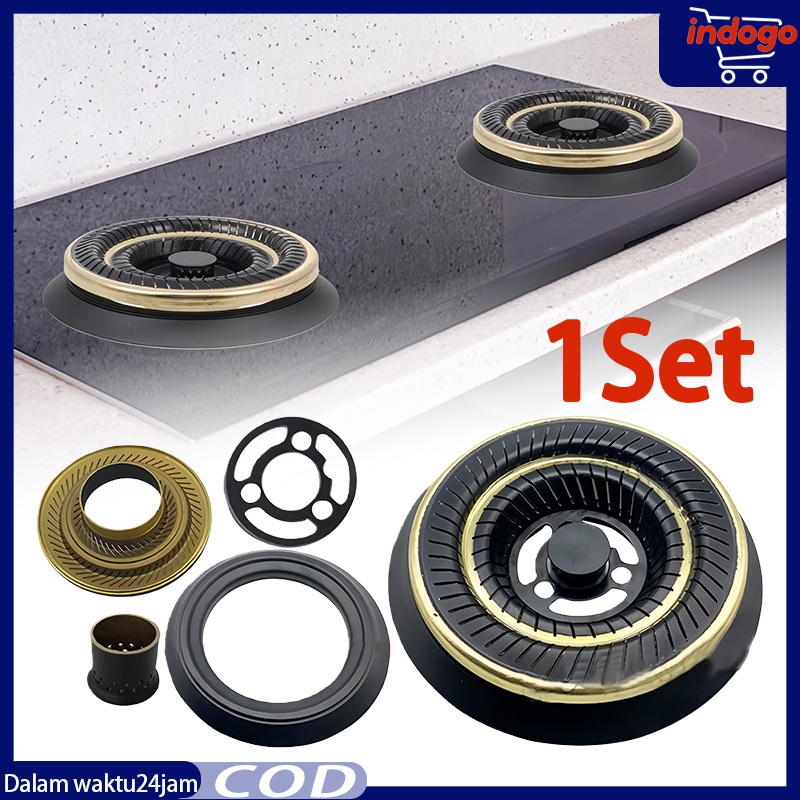 1 Set Burner Kompor / Burner Kompor Gas Tanam / Divider api kompor gas tertanam / Gas Stove Flame Di