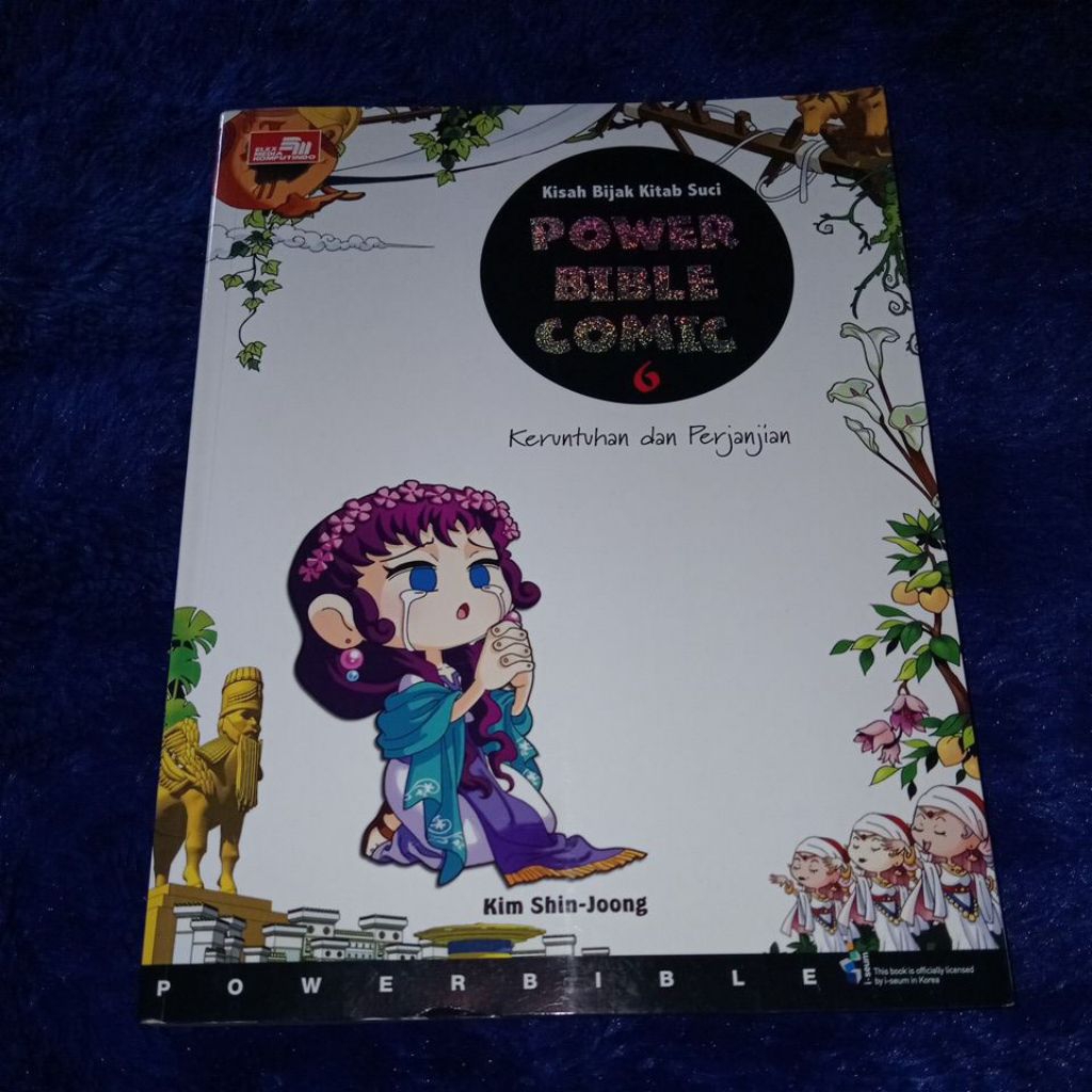 buku power bible comic 6 - keruntuhan dan perjanjian