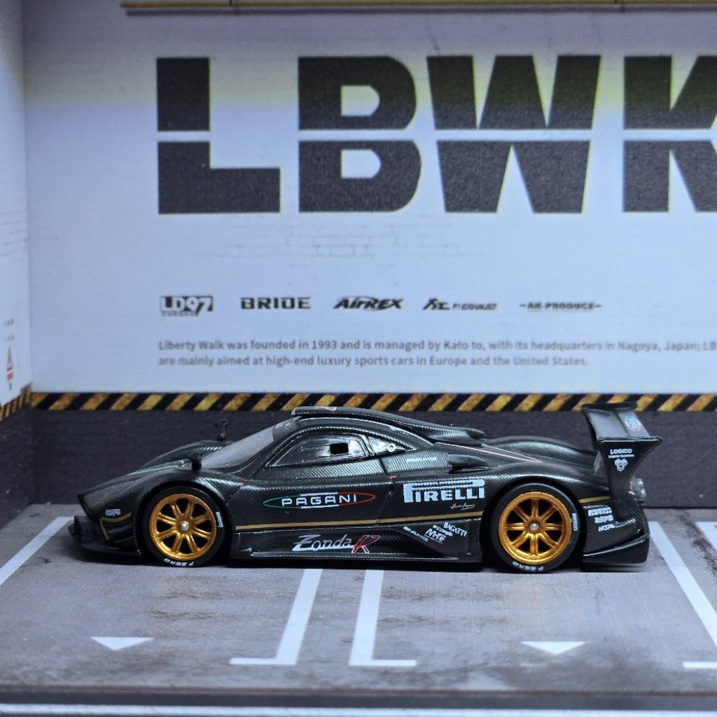 Tarmac Loose 1/64 Pagani Zonda R Nürburgring Lap Time Record