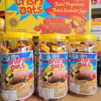 DLOOPS OAT'S TOPLES - OAT MINI - KARTON ISI 6 TOPLES