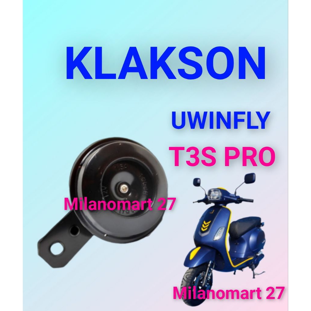 klakson uwinfly t3s pro bel motor listrik uwinfly T3S PRO