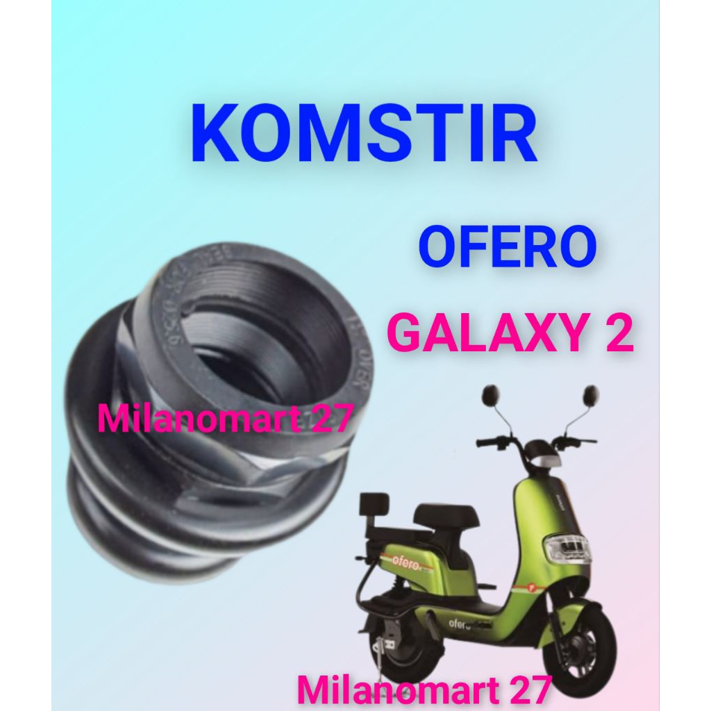 komstir sepeda listrik ofero galaxy 2 kones headset komfork sepeda listrik ofero galaxy 2
