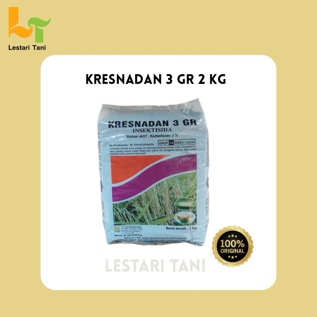 Insektisida 2kg - Sistemik, Kontak, dan Lambung untuk Tanaman Padi dan cabai
