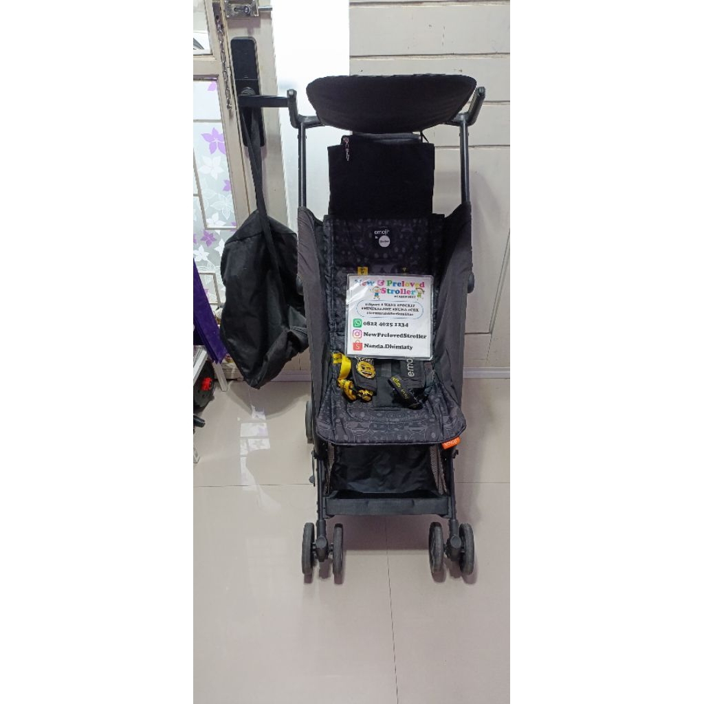 stroller minima emoji preloved  good condition