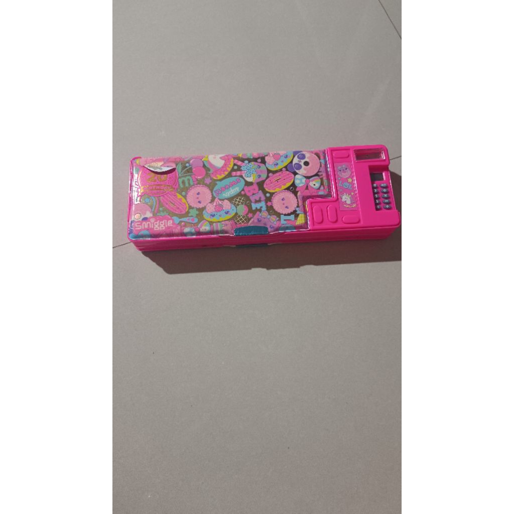 Tempat Pensil SMIGGLE Pink Ori