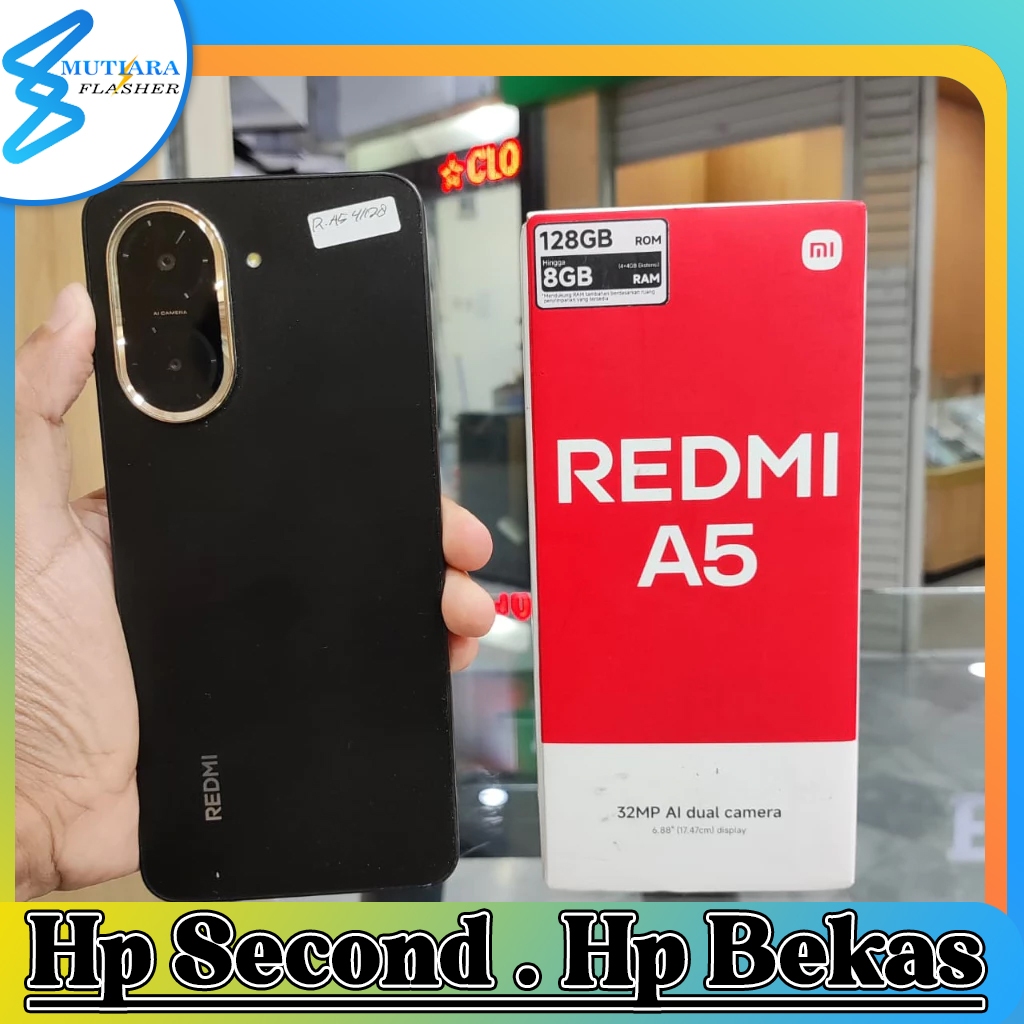 Xiaomi Redmi A5 Ram 4 Rom 128GB Bekas Original Flasher Store