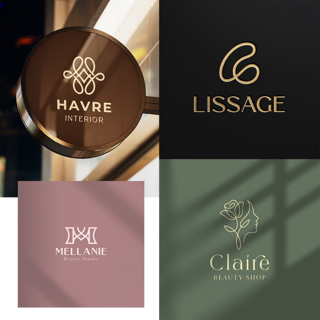 Jasa Desain Logo Custom Profesional | Modern Elegan Minimalis