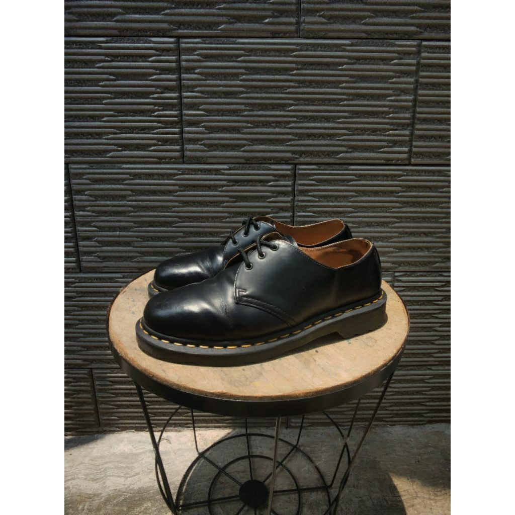 dr. martens 1461 black smooth
