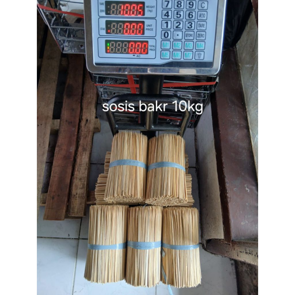 paket hemat tusuk sosis bakar