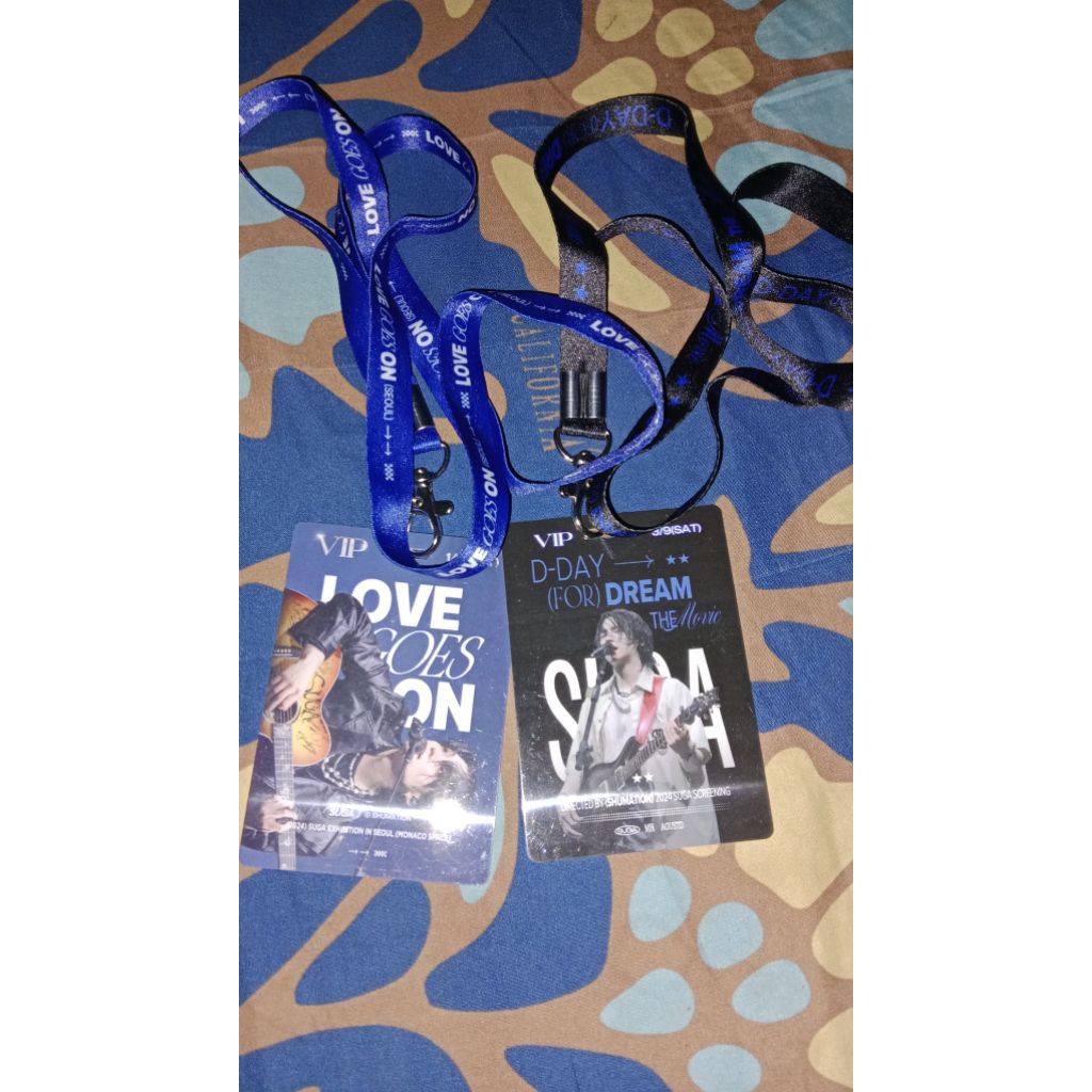 Lanyard konser love goes on & dday suga bts