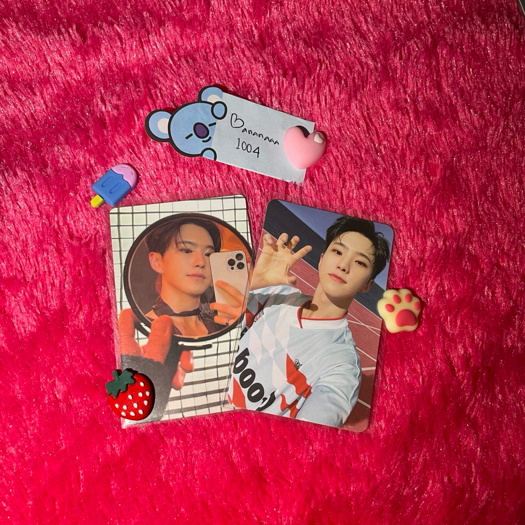 Photocard Seventeen Official Photocard Hoshi Horanghae Hoshi Heaven