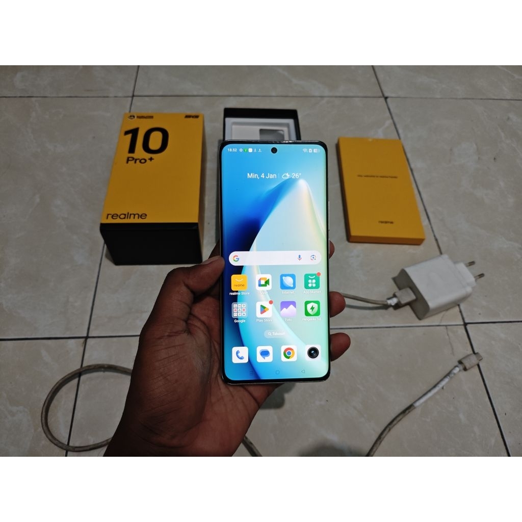 Realme 10 Pro+ Ram 12GB Rom 256GB Realme 10 Pro Plus Murah Realme 10 pro plus Ex Garansi Resmi Realm