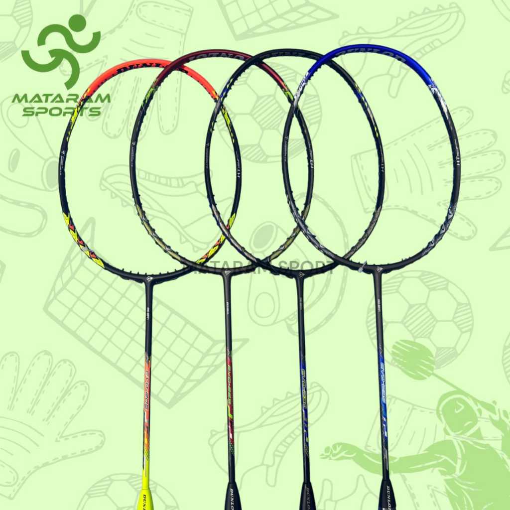 Raket Badminton Dunlop Evo - Original