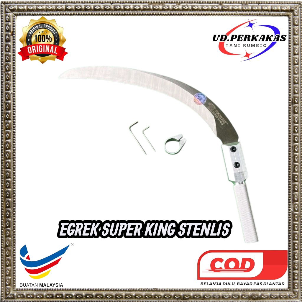 EGREK SUPER KING STENLIS ORIGINAL MALAYSIA