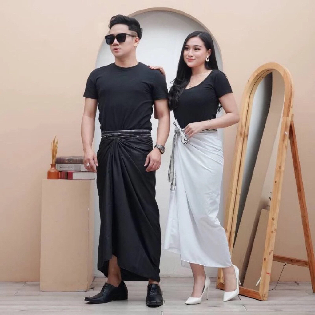 SARUNG SRIKANDI & SENOPATI PANT pria wanita sarung rok lilit tenun asli sumba toraja jepara bali lom