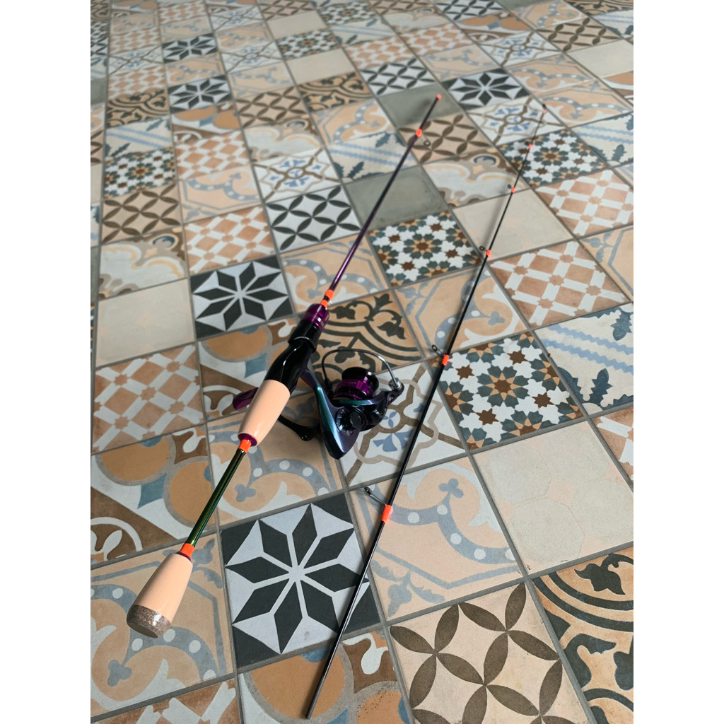 joran UL zorro draco dan zorro uL carbon padat set Reel bc zorro