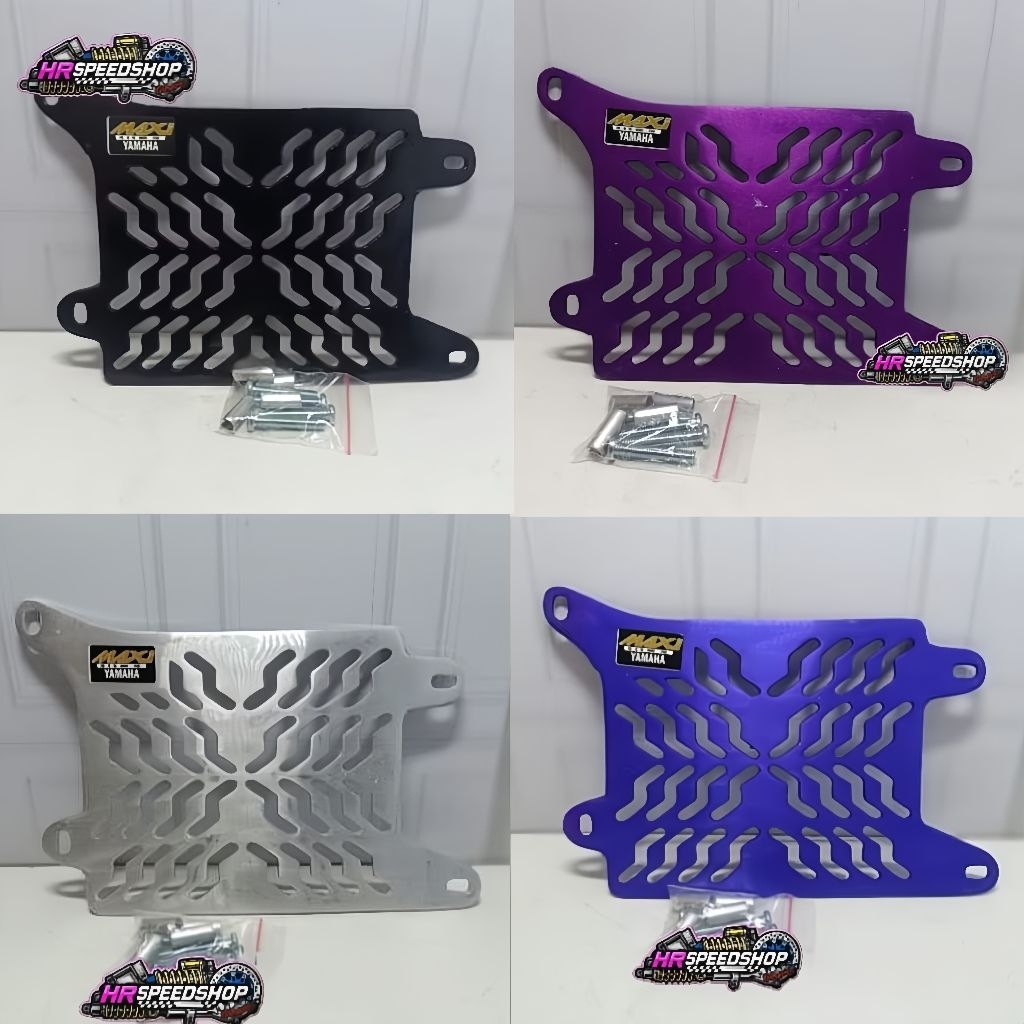 Cover Radiator Xeon Karbu Tutup Pelindung Radiator Yamaha Xeon Karbu Xeon Rc Xeon Gt 125