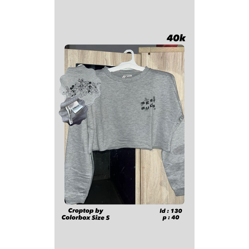 croptop colorbox x disney