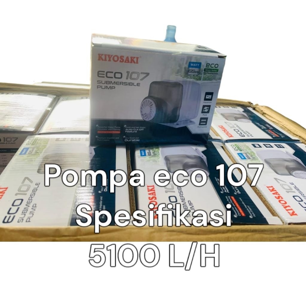 Pompa kolam ikan 107 / pompa celup / pompa kolam / pompa aquarium / pompa filter aquarium / pompa fi