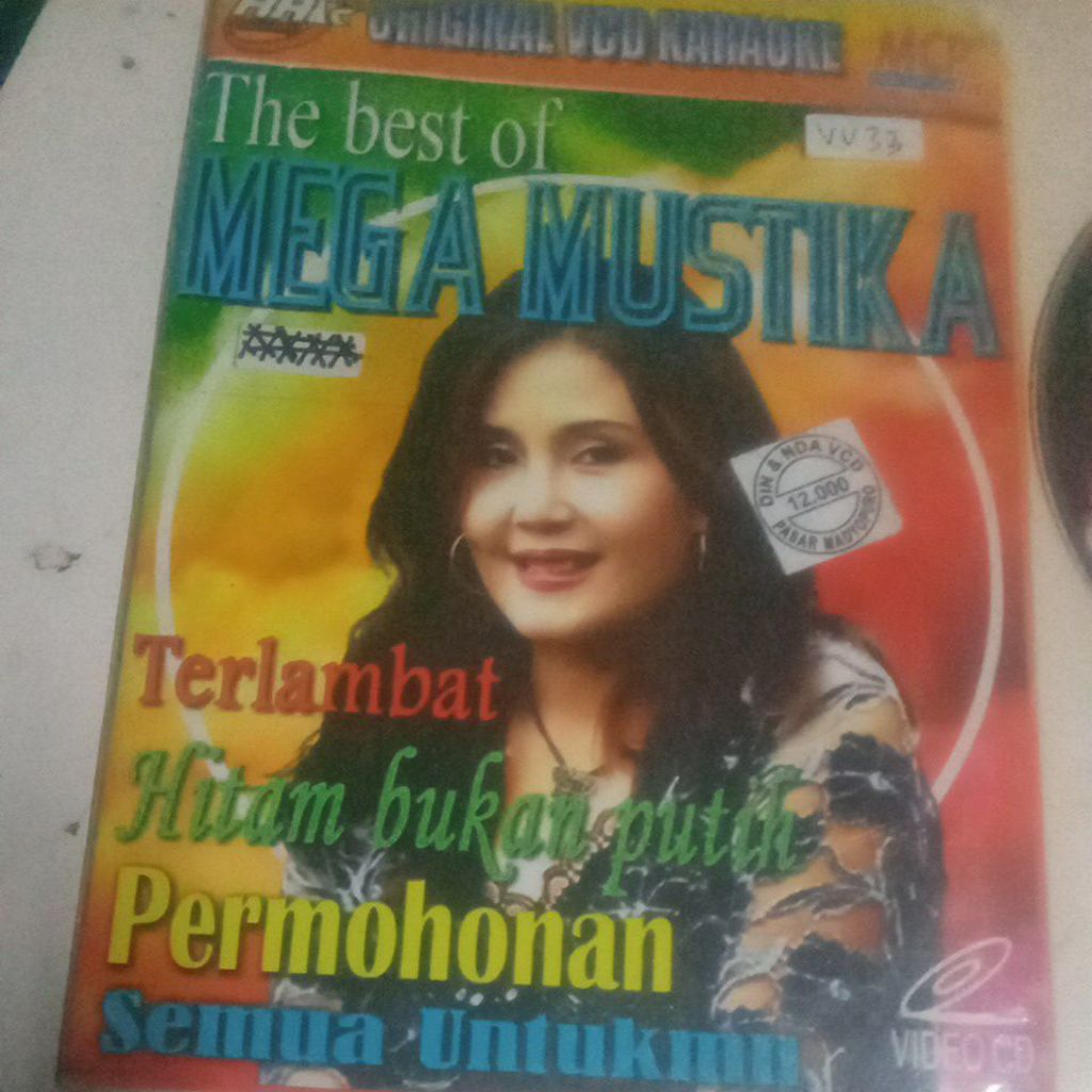 VCD MEGA MUSTIKA VV33