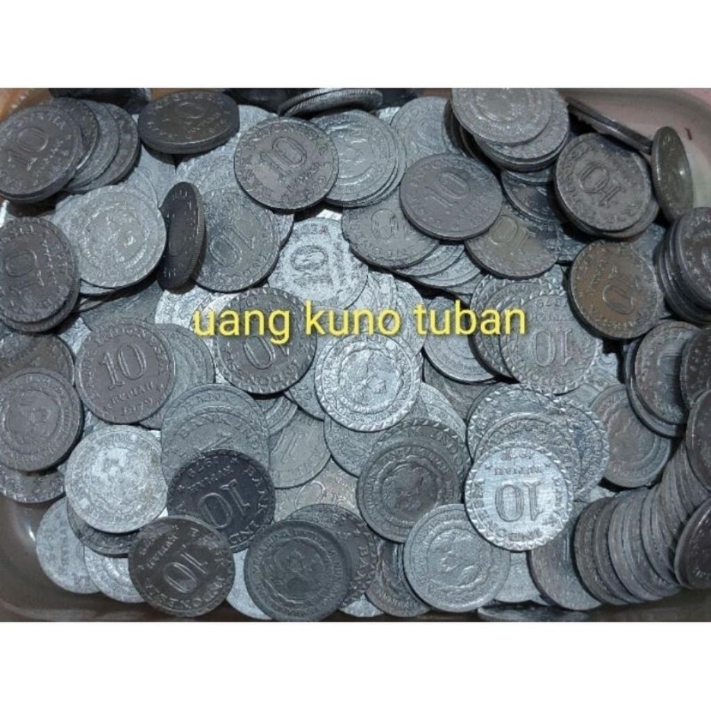 uang kuno 10 Rupiah Tabanas 1979