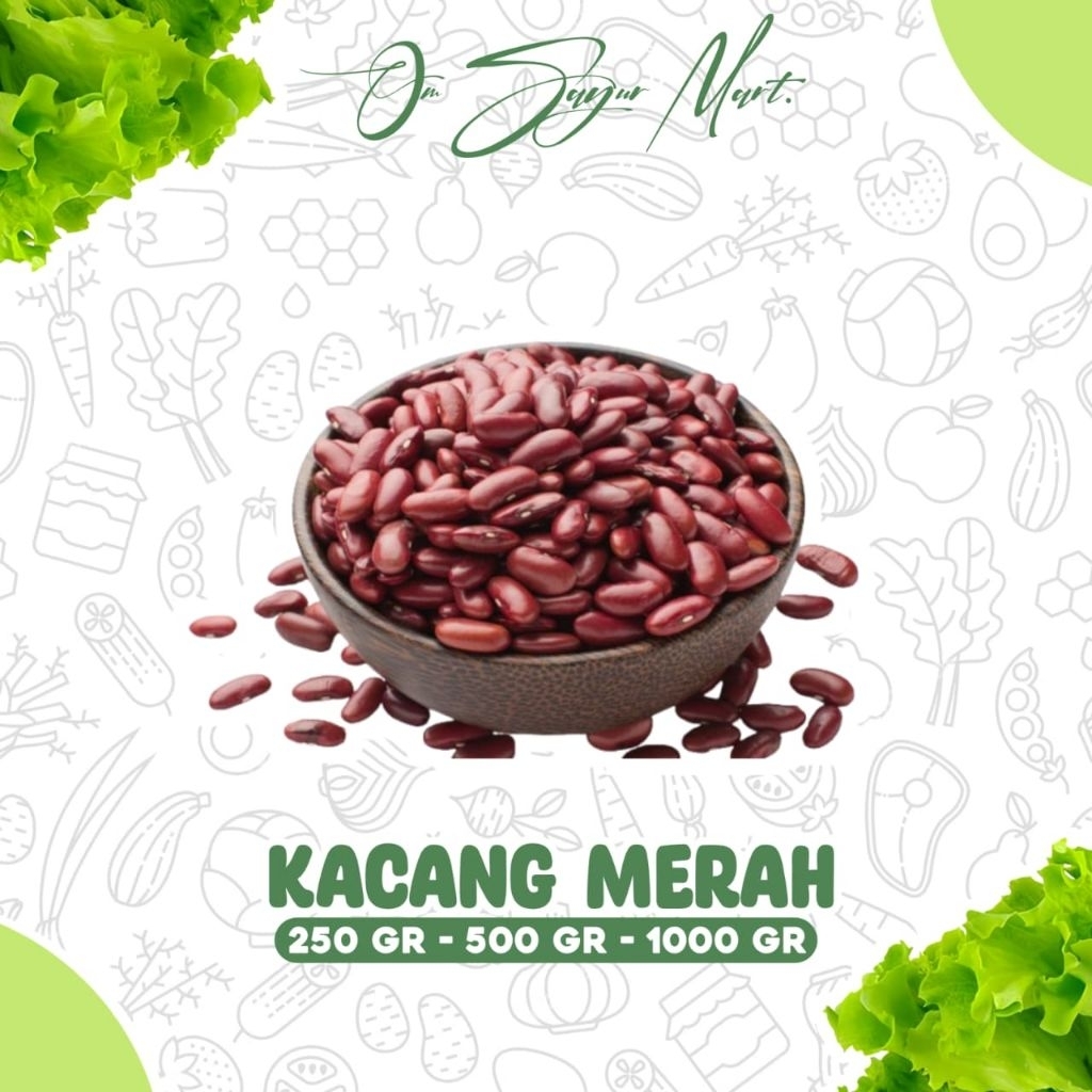 Kacang Merah Kering / kacang merah rendang