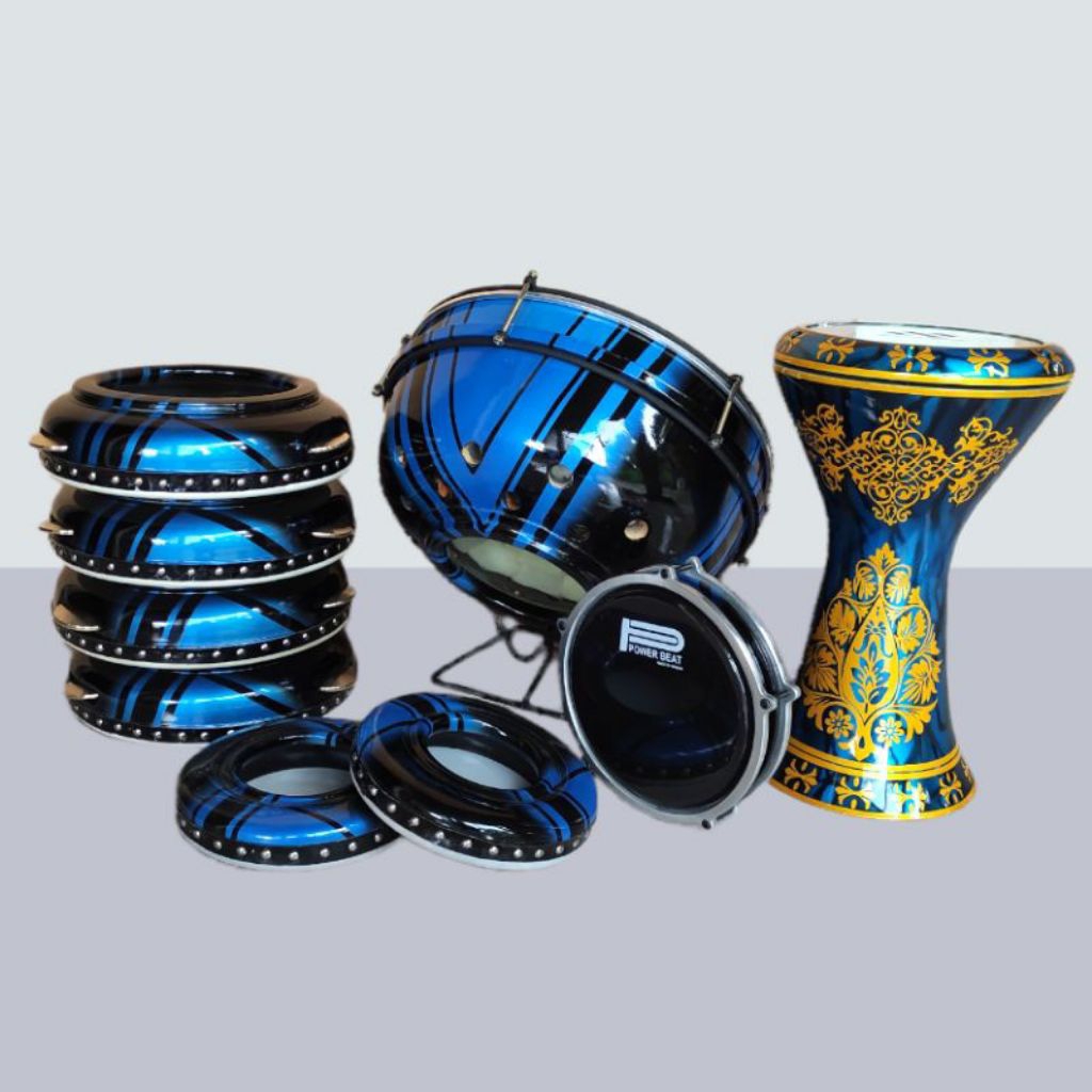 Rebana Hadroh 1 Set Motif