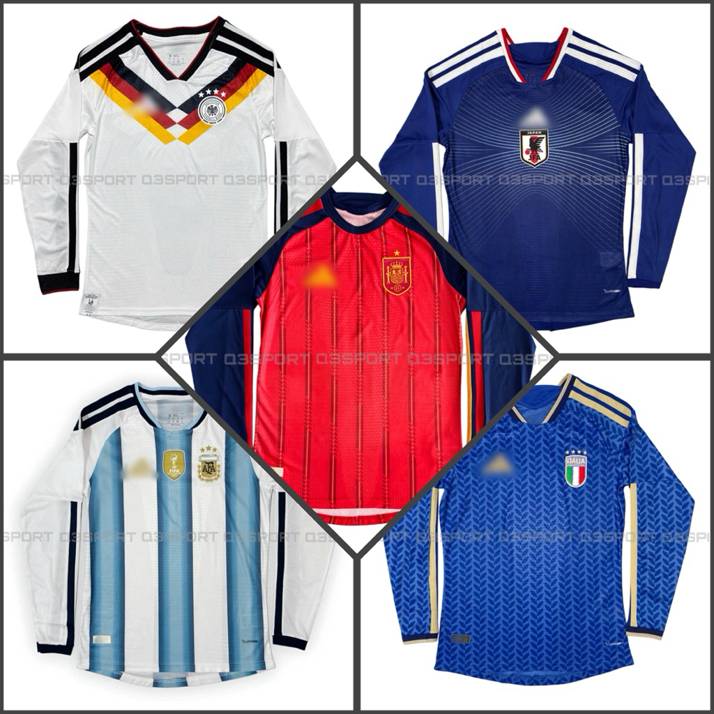 Jersey Bola Piala Dunia 2026 Player issue Longsleeve