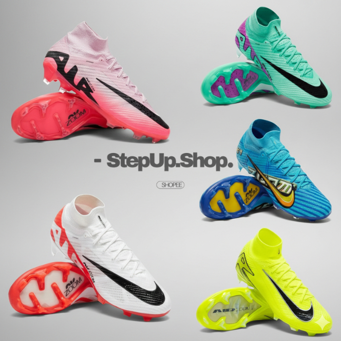 PROMO Sepatu Bola Anak dan dewasa 41R Z00M Sup3rf1y SD, SMP, SMA Sepatu Mini Soccer sepatu sepak Bol
