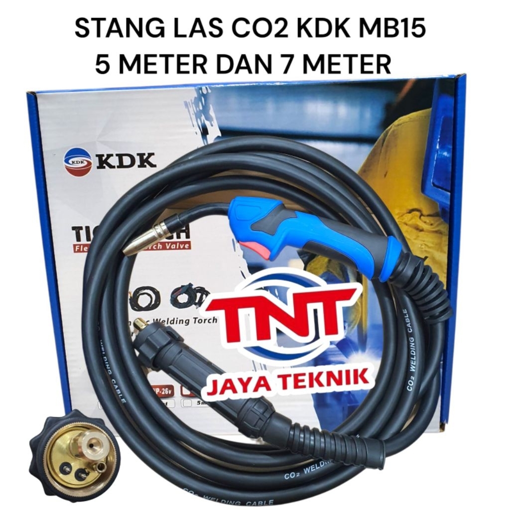 KDK STANG LAS MIG MB15 AK / STANG LAS CO2 MB 15 AK / MIG TORCH STANG LAS MIG CO2 MB15 MB 15
