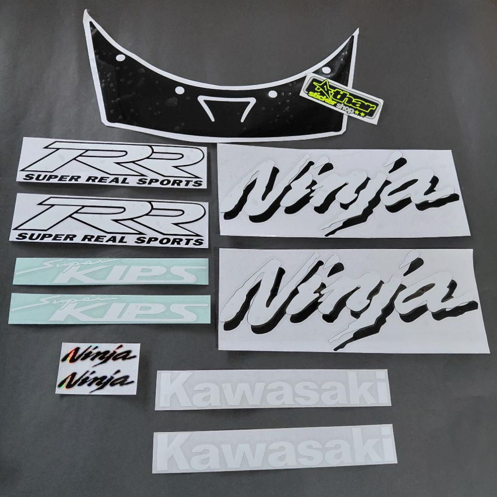 STRIPING NINJA RR OLD 150 CBU STIKER STRIPING ZX VARIASI NINJA ZX RR NINJA CBU