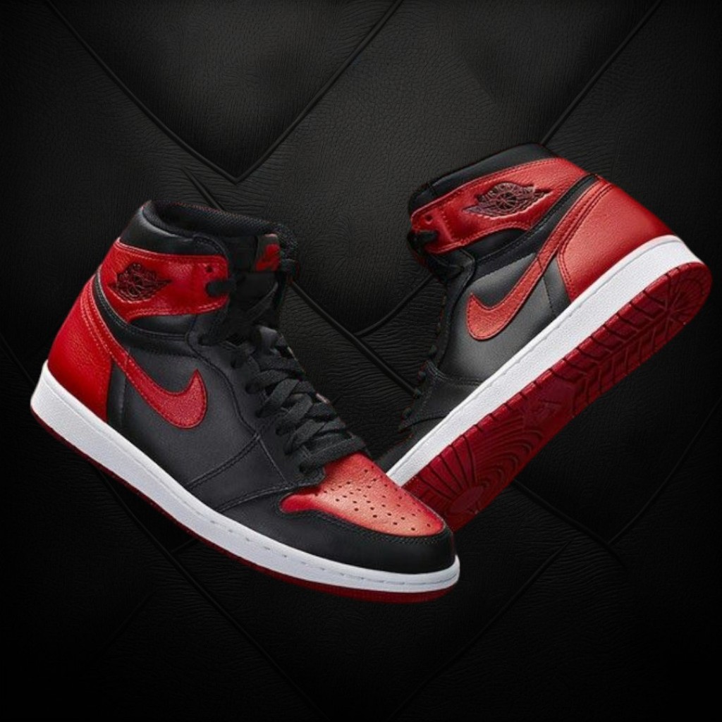 SEPATU SNEAKERS  AJ1 LOW  CHICAGO  BNIB