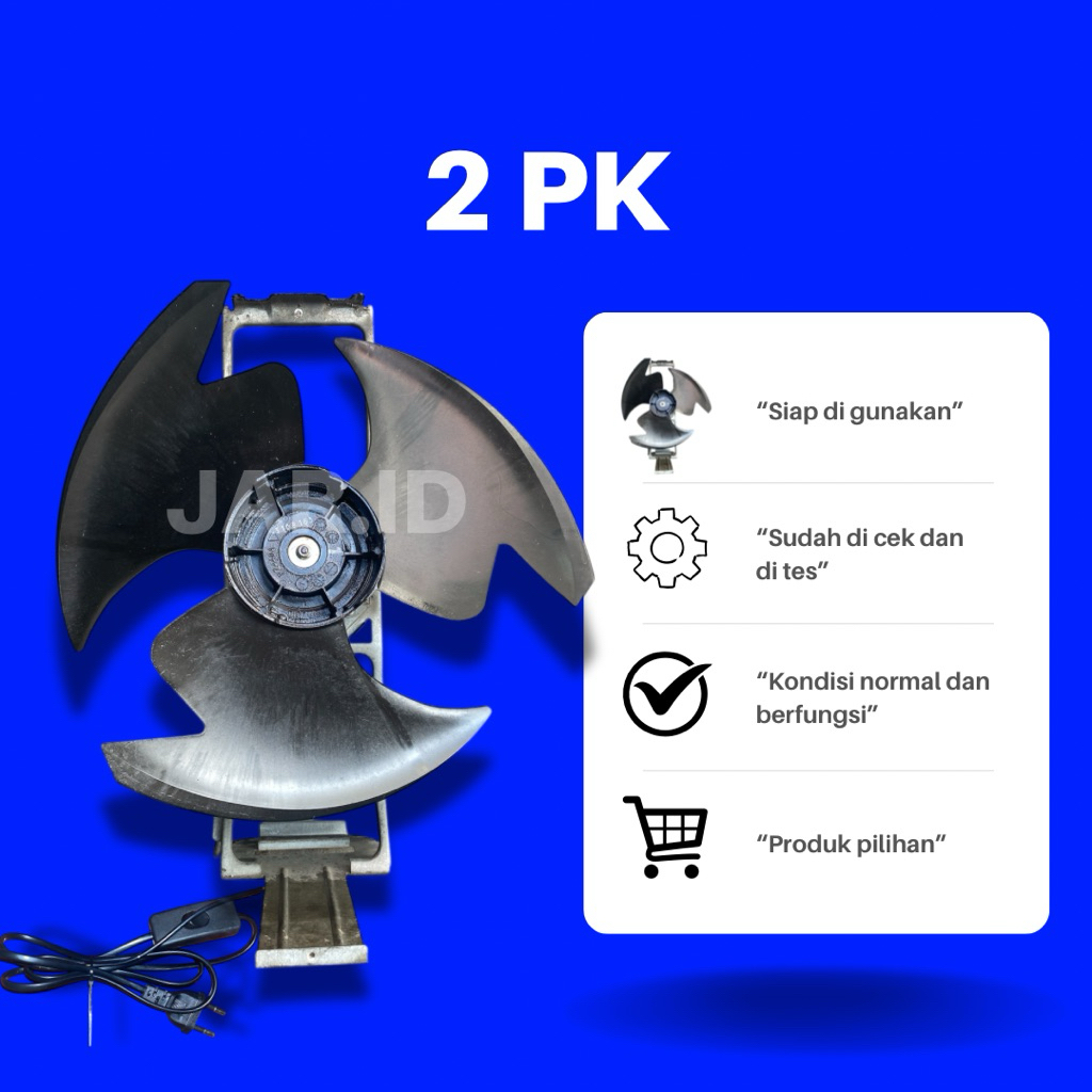 Motor Kipas AC Outdoor 2PK – Kipas Angin Blower AC / Exos / Outdoor Fan / Kipas Angin
