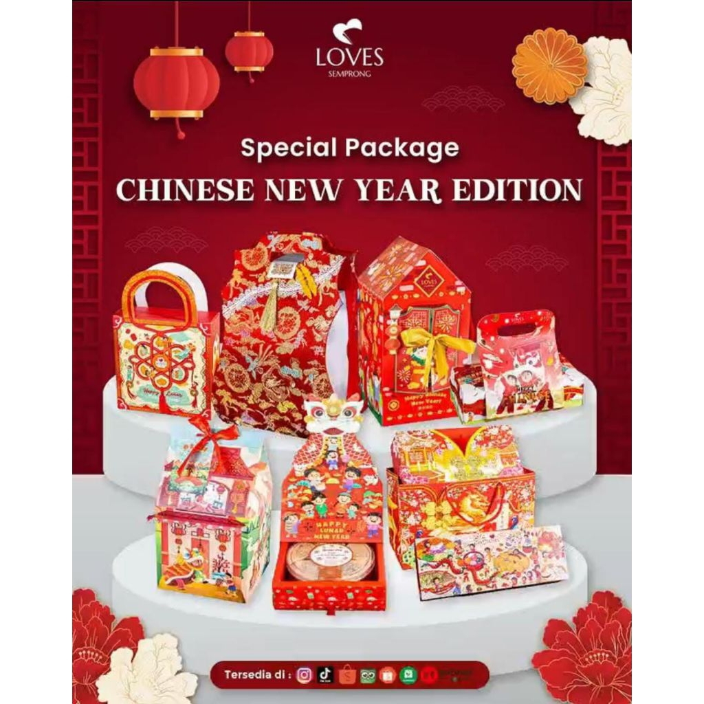 HAMPERS IMLEK LOVE SEMPRONG PAKET HAMPERS VIRAL 2026 IMLEK CNY SEASON