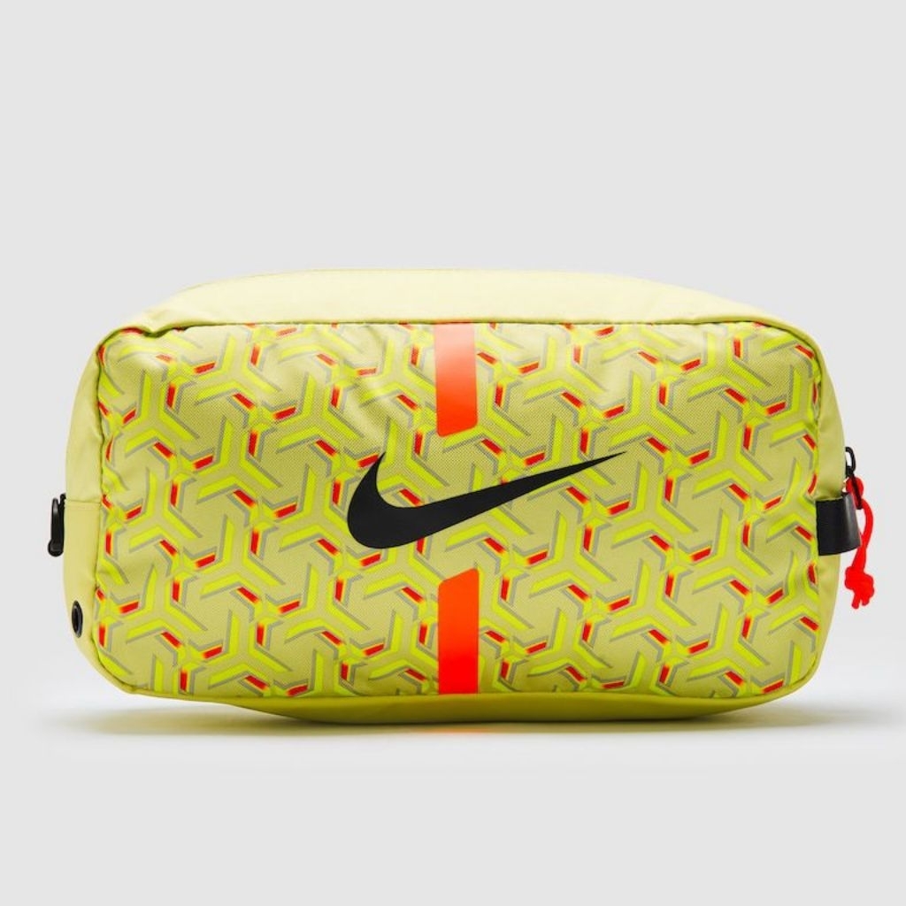 Nike Academy Shoebag Limelight / Hyper Crimson Black