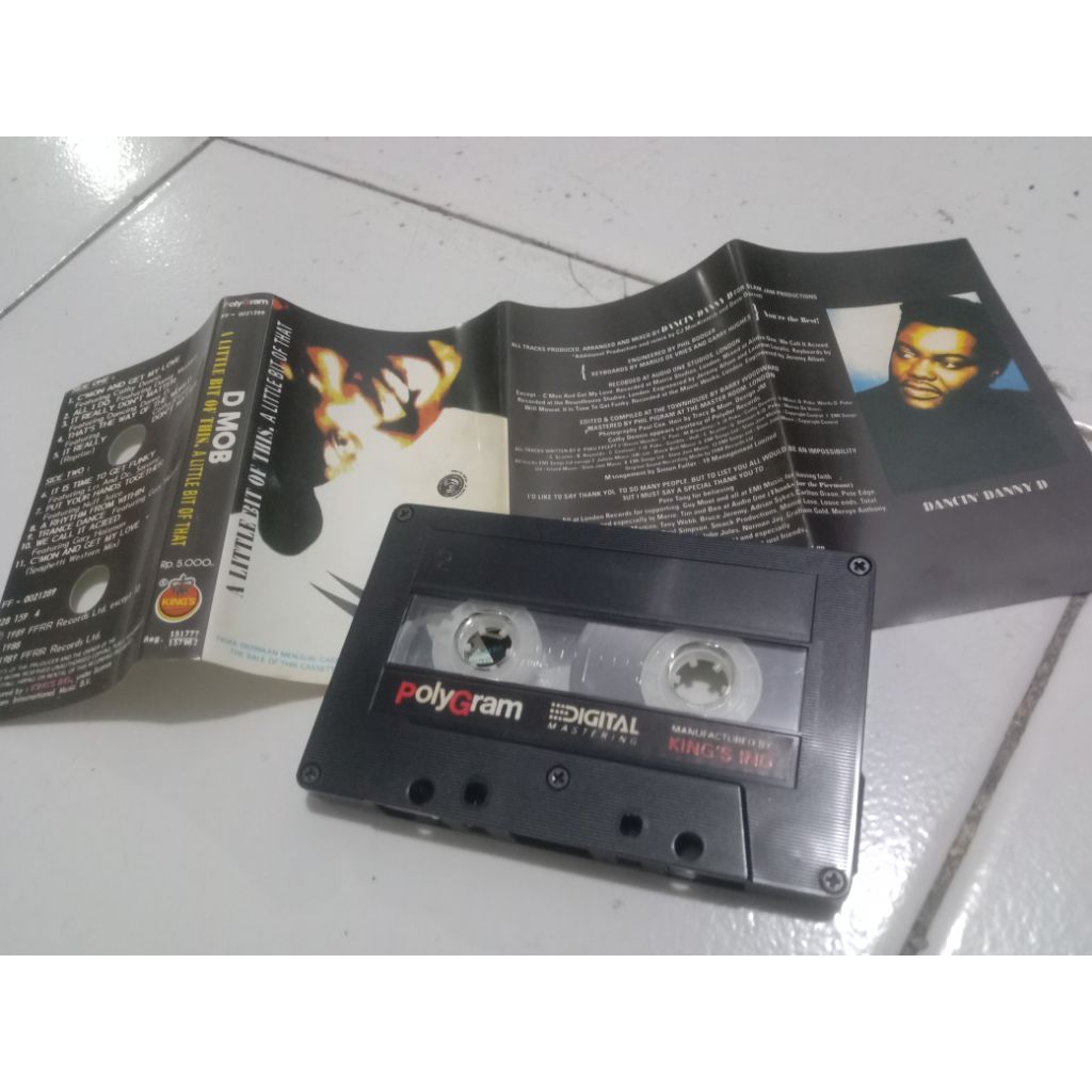 Kaset Pita Hip Hop D Mob