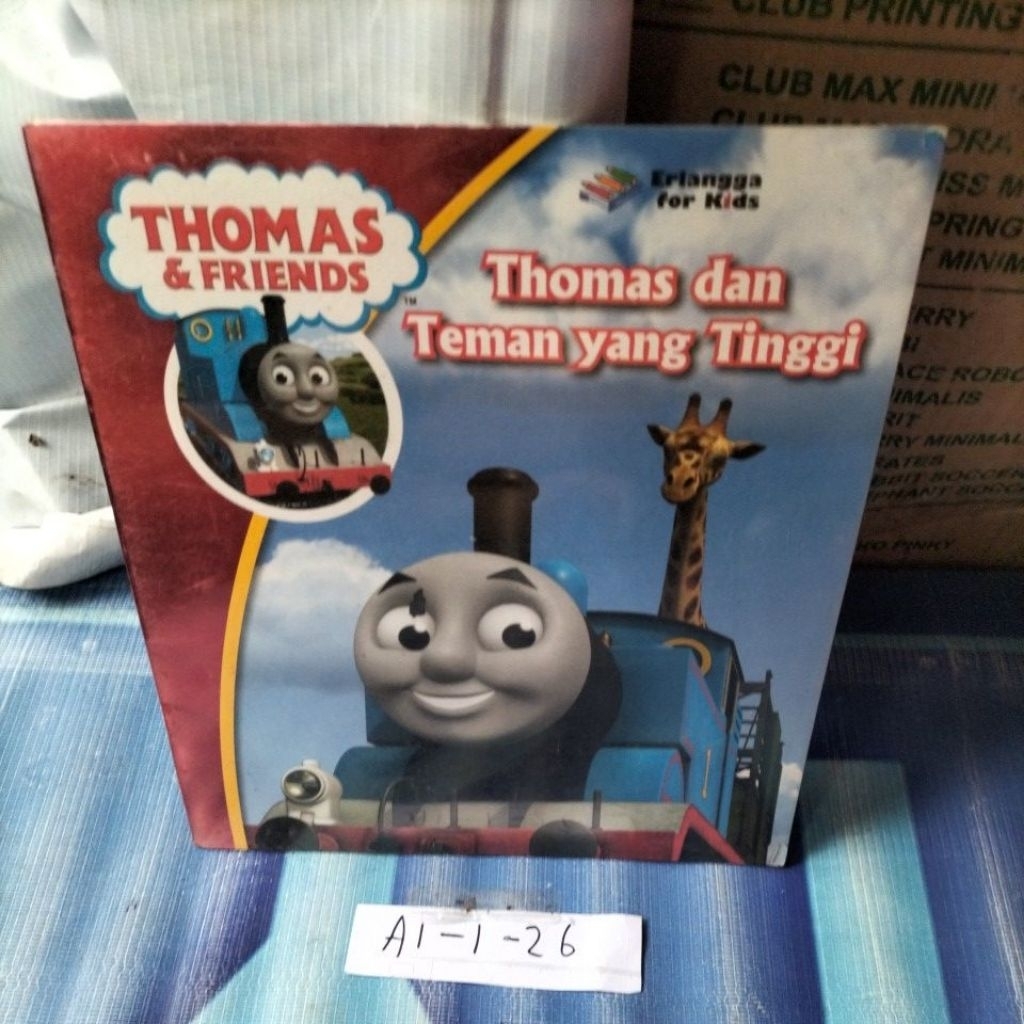 buku anak Thomas and Friends Thomas dan Teman yang tinggi