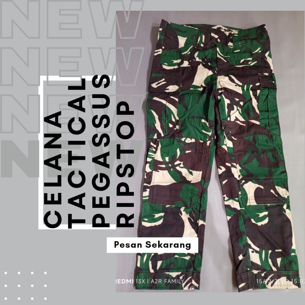 Celana Tactical Combat Pegassus Ripstop Loreng Malvinas