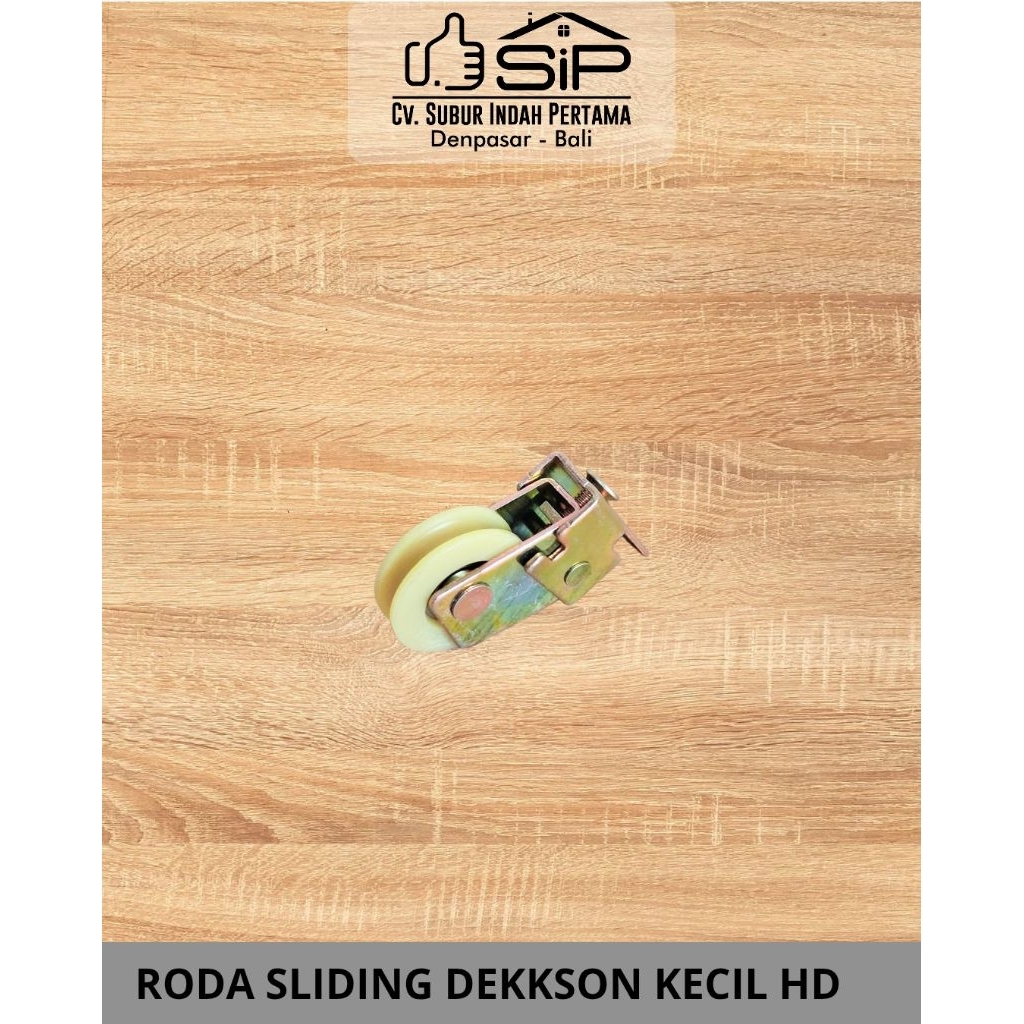 Roda Sliding Door Dekkson Kecil HD | Roda Pintu Sliding alumunium | maksimum 25kg