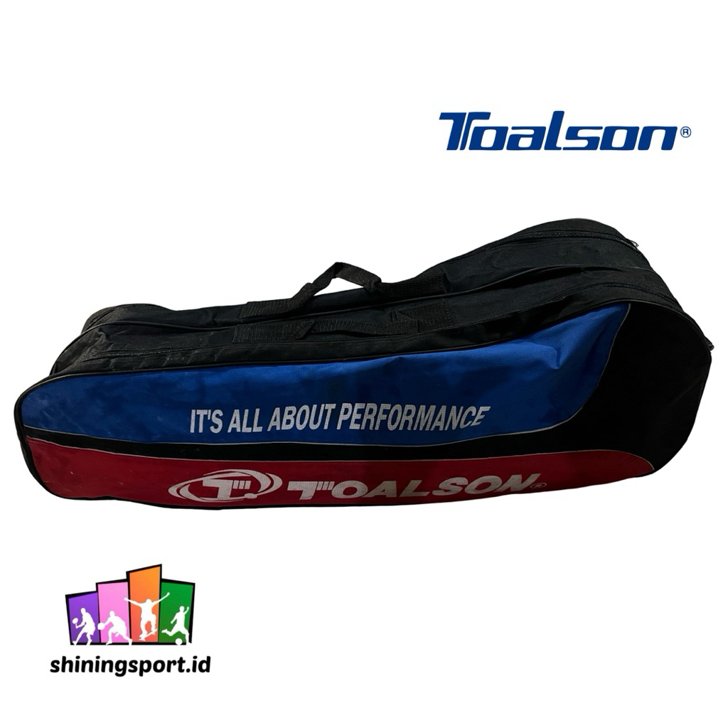 Tas Raket Badminton Toalson 2R 100% Original
