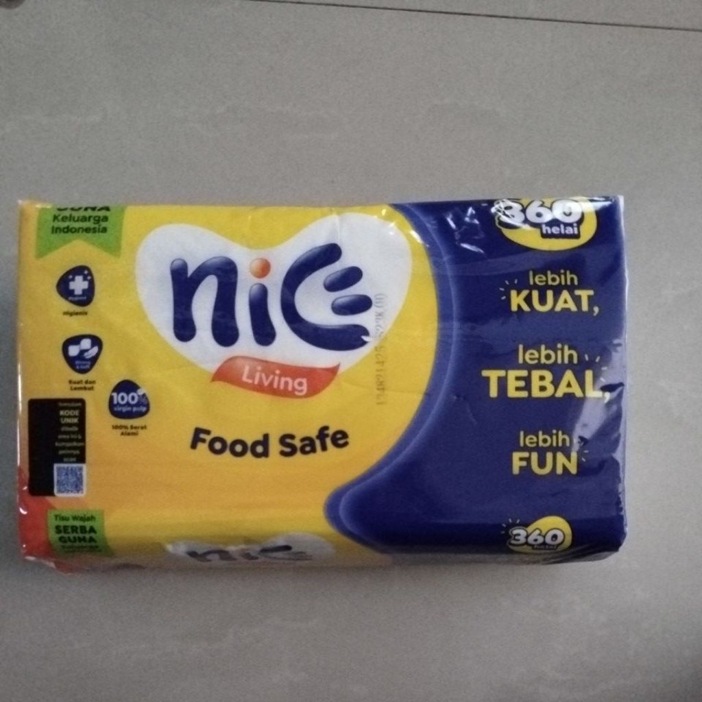 tisu nice 360 sheets grosiran