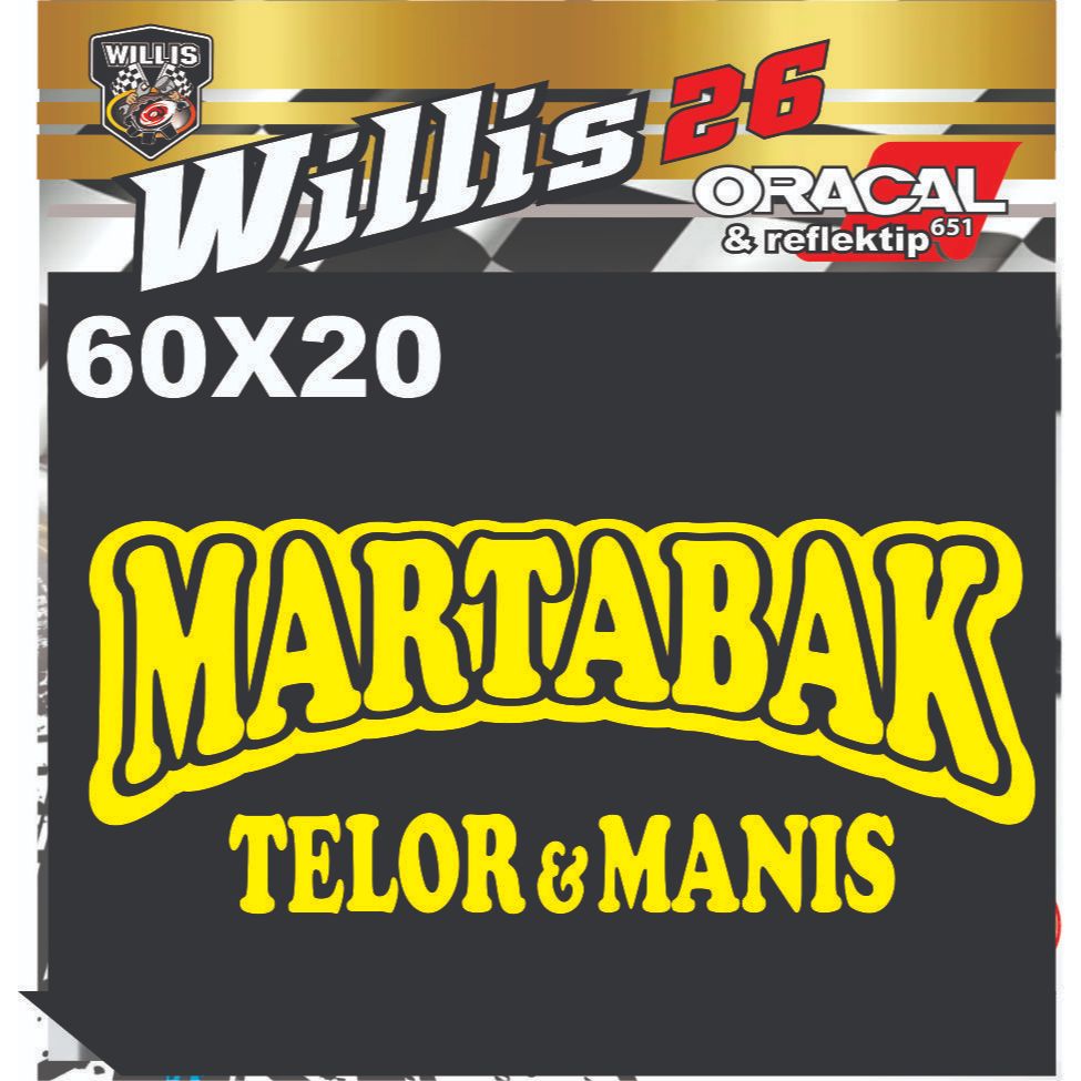 CUTTING SETIKER NAMA JUALAN MARTABAK TELOR BAGUS BUAT DI GROBAK