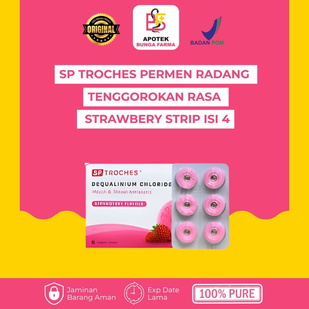SP TROCHES PERMEN RADANG TENGGOROKAN - OBAT RADANG & SAKIT TENGGOROKAN