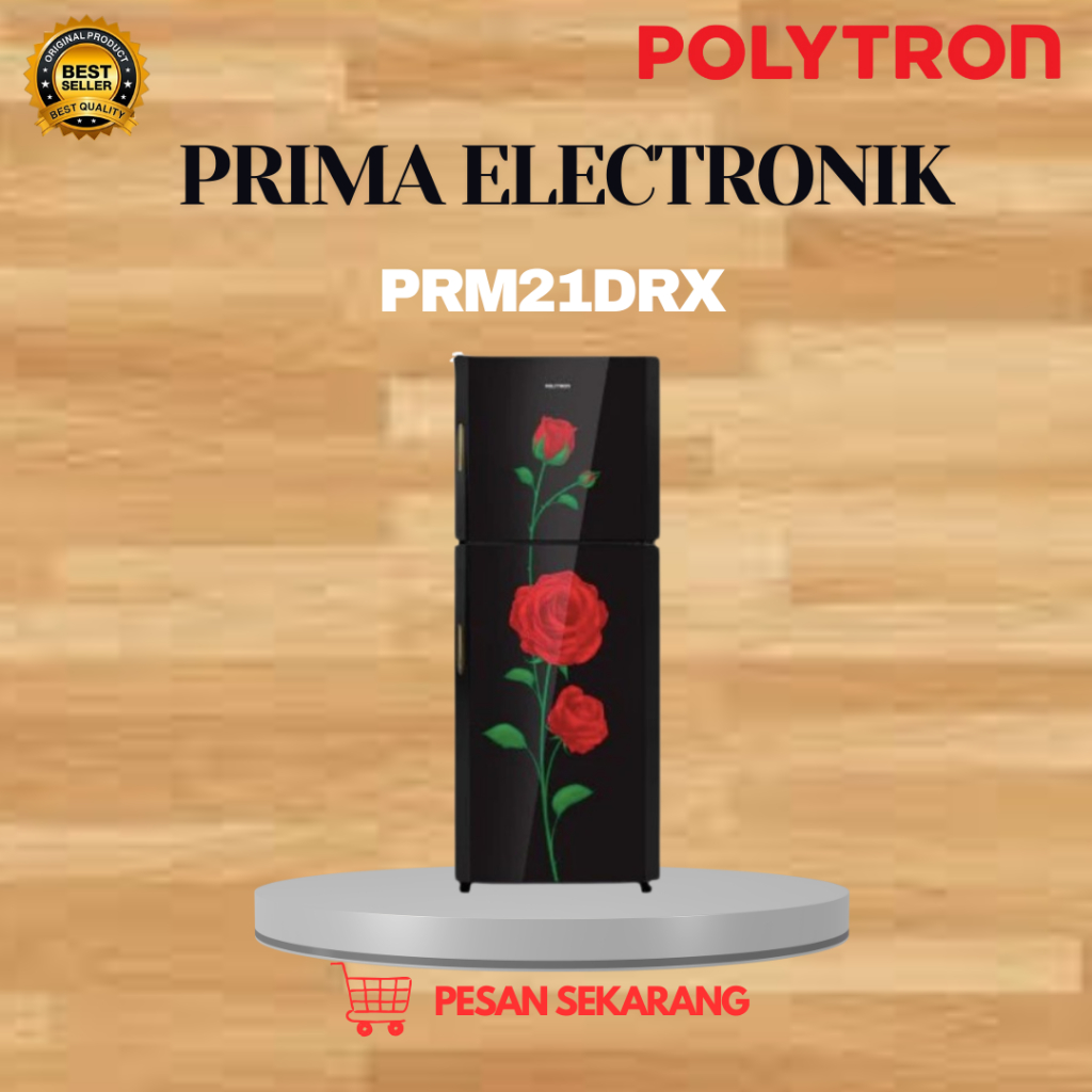 POLYTRON KULKAS 2 PINTU BELLEZA PRM21DRX/PRM-21DRX/PRM 21DRX/POLYTRON KULKAS 2 PINTU/POLYTRON KULKAS
