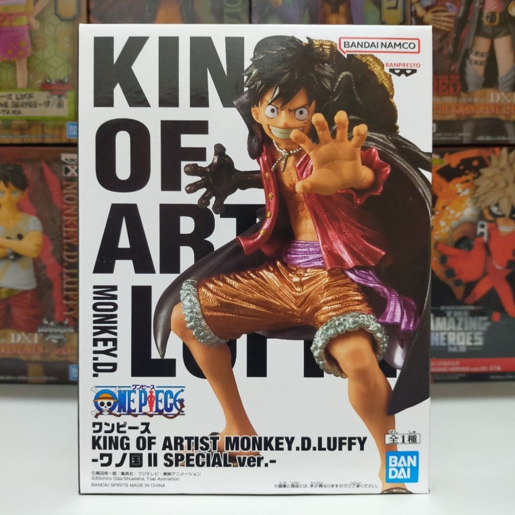 Bandai Banpresto One Piece KOAKing Of Artist Figure
Monkey. D. Luffy Wano II Special ver.